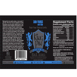 Iron Forged Nutrition KingPin Black Label