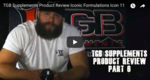 TGB Supplements Product Review Iconic Formulations Icon 11