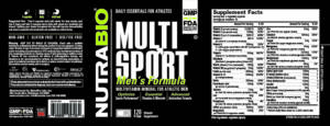 NutraBio MultiSport for Men