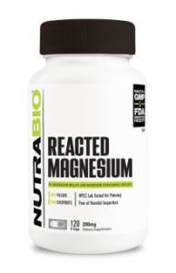 Nutrabio Reacted Magnesium 120 vcaps