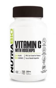 Nutrabio Vitamin C 1000mg with Rose Hips