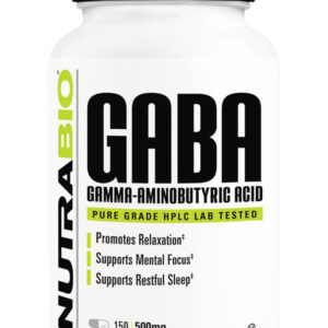 NutraBio GABA (500mg)