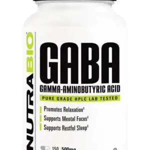 NutraBio GABA (500mg)