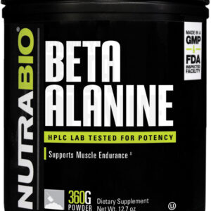 Nutrabio Beta Alanine Powder 360 Grams