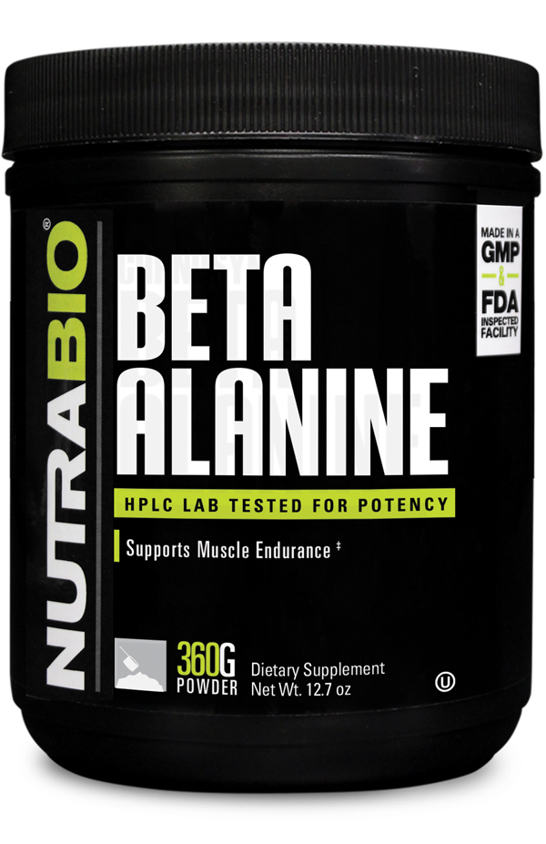 Nutrabio Beta Alanine Powder 360 Grams