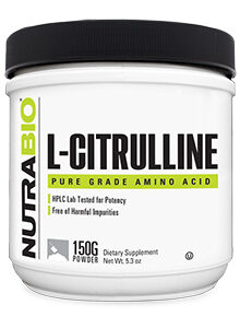 Nutrabio 100% Pure L-Citrulline Powder 150 Grams