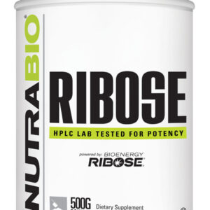 Nutrabio 100% Pure Ribose Powder 500 Grams