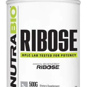 Nutrabio 100% Pure Ribose Powder 500 Grams