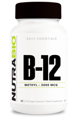NutraBio Methyl B-12 (2000mcg)