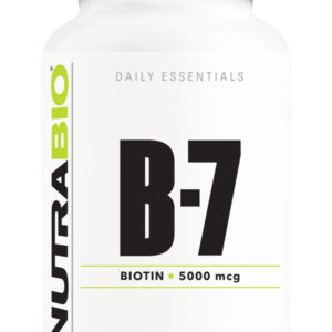 NutraBio Biotin (5000mcg)