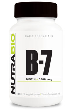 NutraBio Biotin (5000mcg)