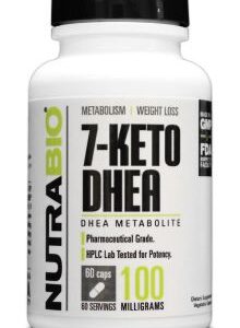 Nutrabio 7-Keto DHEA 100mg 60 Veggie Caps