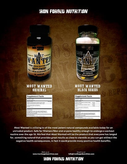 Iron Forged Nutrition Most Wanted Black Series + KingPin Black Series - Image 2