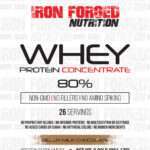 Iron Forged Nutrition 2LB Whey Protein Concentrate - Deluxe Milk Chocolate