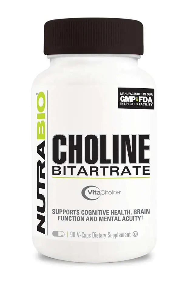 NutraBio Choline Bitartrate