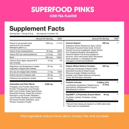 Obvi Superfood Pinks - Image 2
