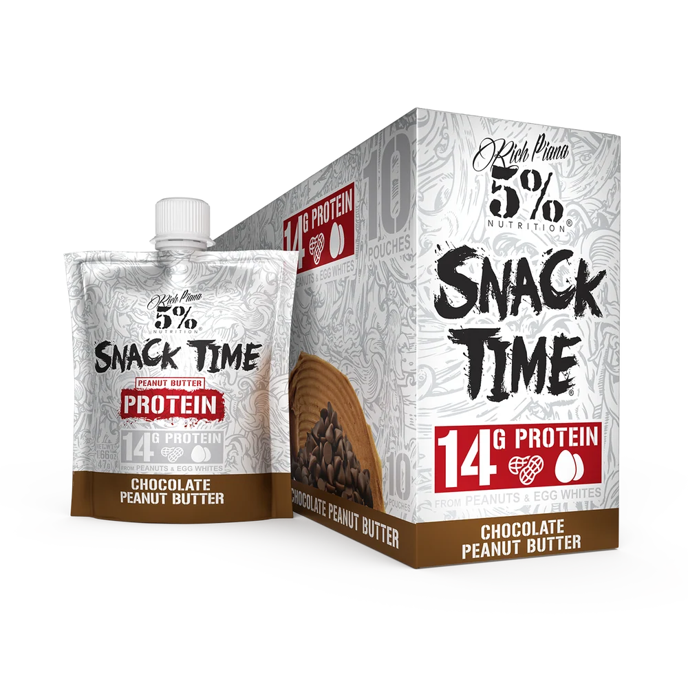 5% Nutrition Snack Time Protein Pouches