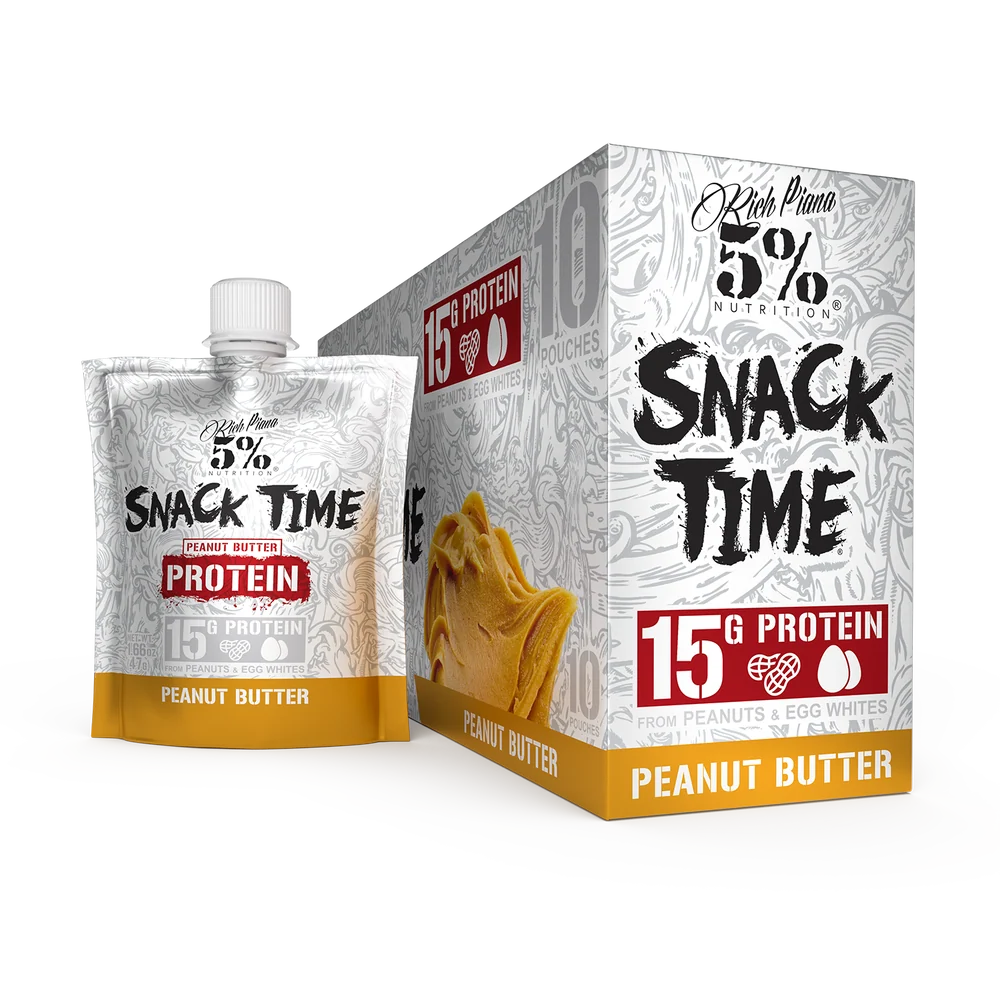 5% Nutrition Snack Time Protein Pouches